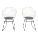 D. Dekker for Tomado wire chairs, The Netherlands 1950's