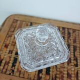 Sucrier en verre transparent