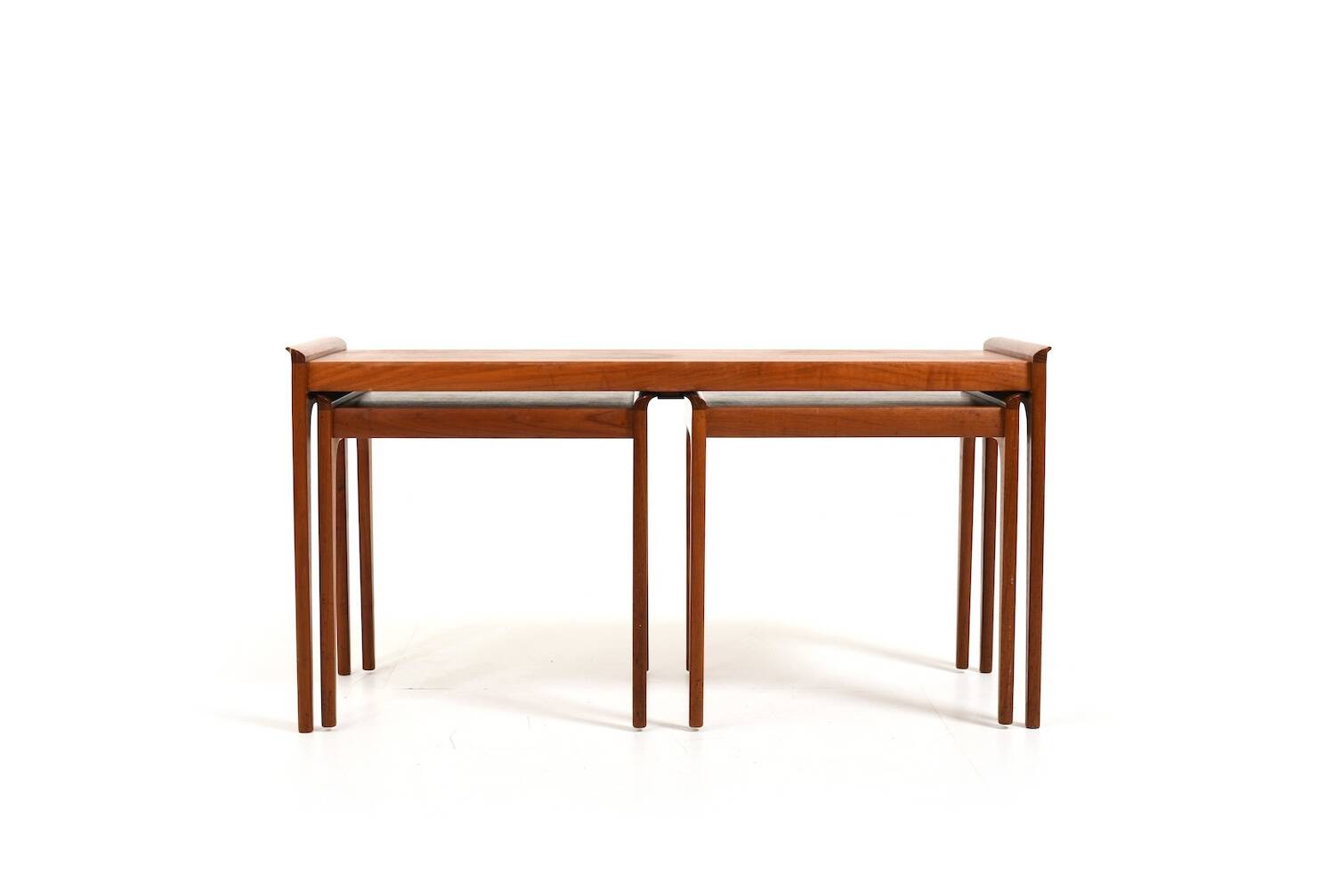 Erling Torvits for Heltborg Møbler 1960s Teak Nesting Tables