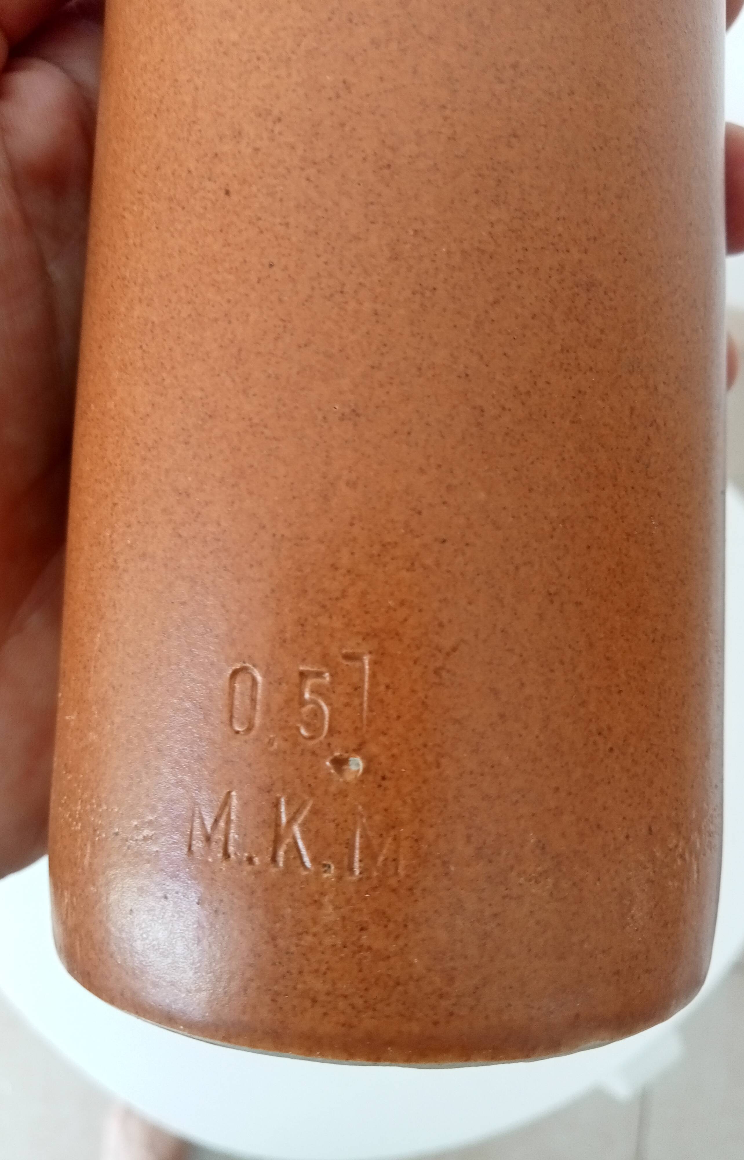 Antique Amsterdam Evans Bols stoneware bottle