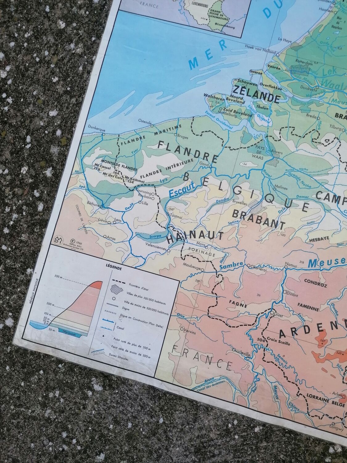 Old MDI card Benelux and British Isles