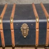 Black wooden trunk