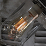Gooseneck wall lamp
