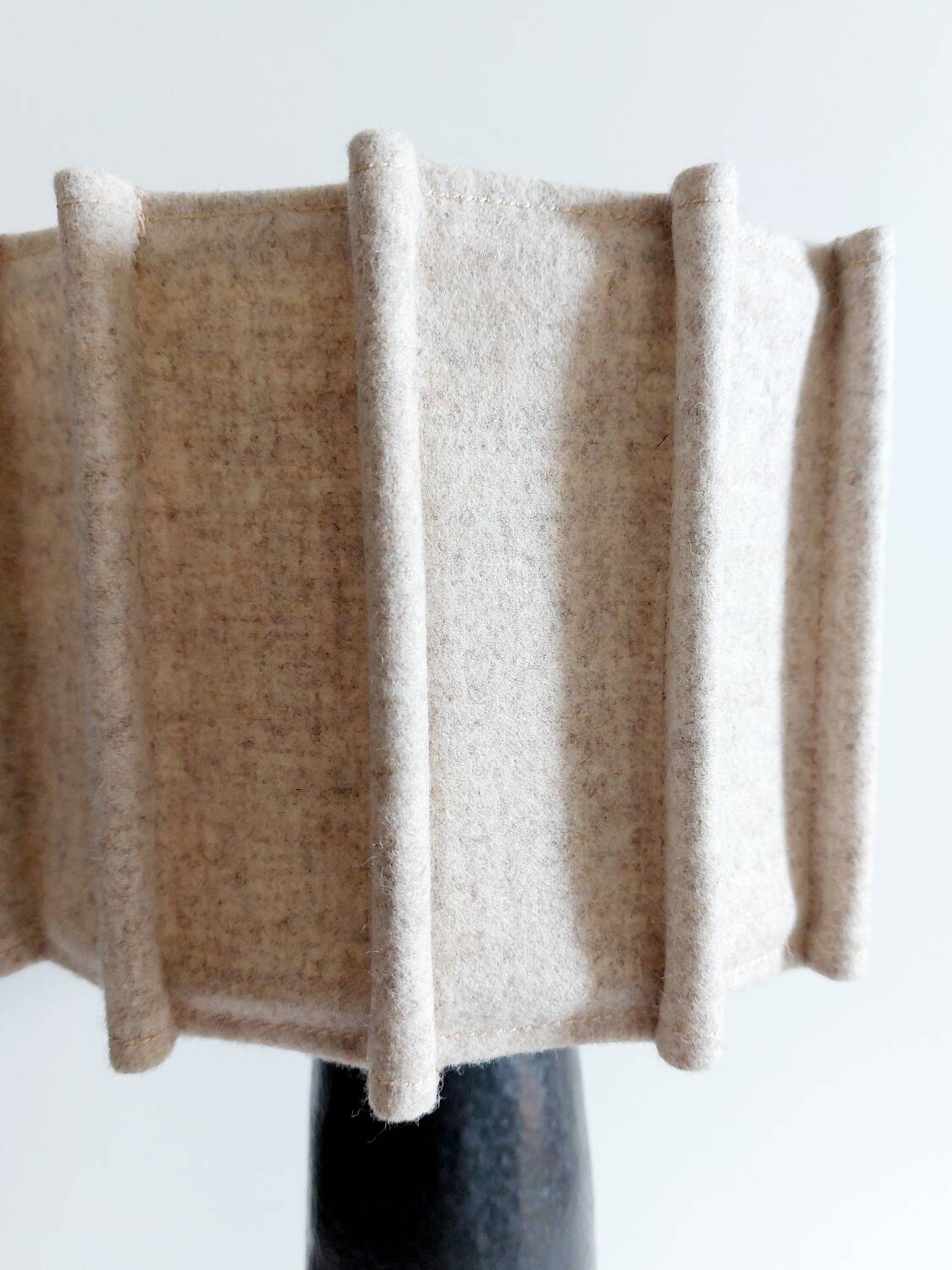 Vintage terracotta lamp