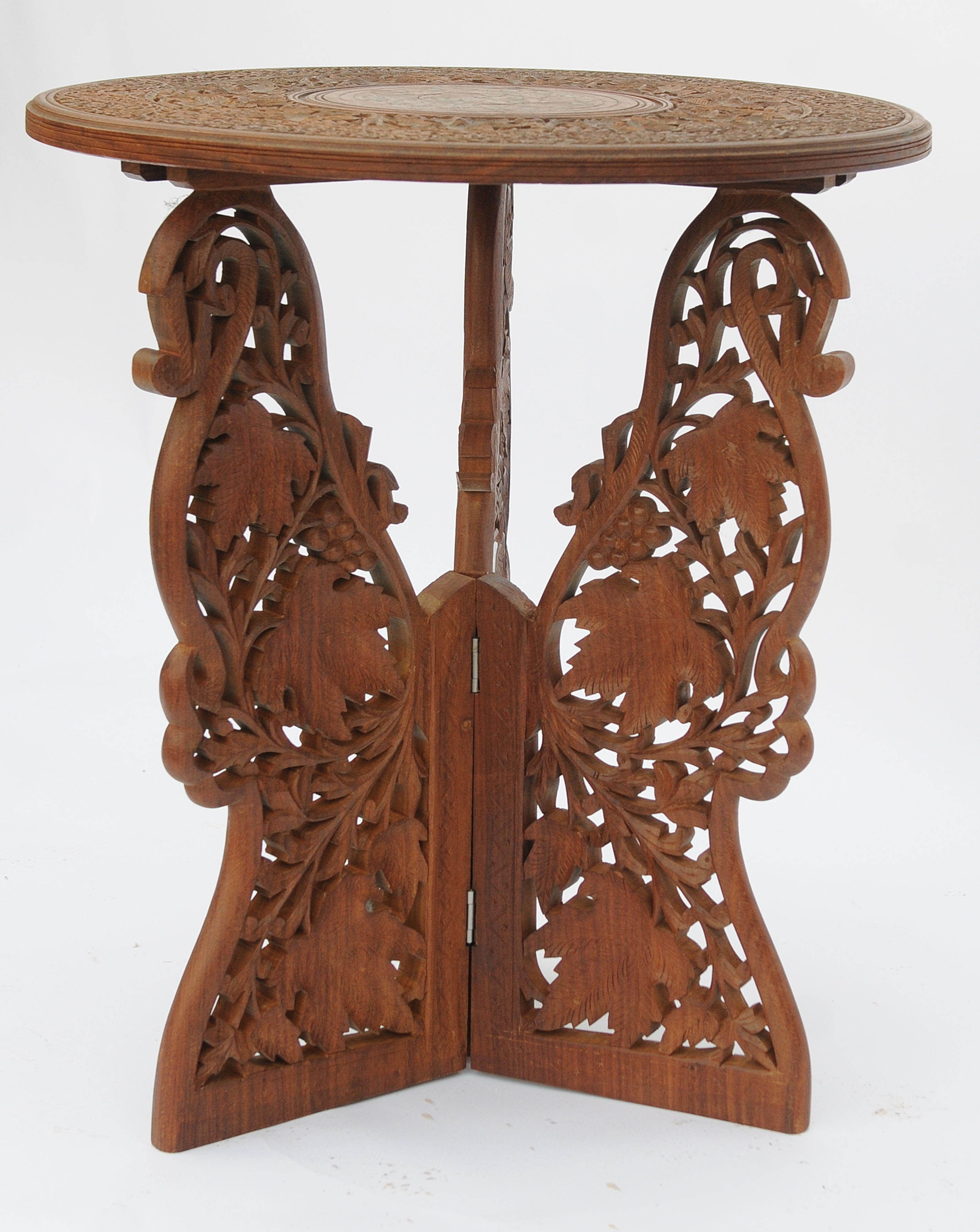 Carved wooden healing