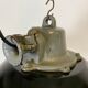 Black Enamel and Cast Iron Industrial Pendant Light, 1960s