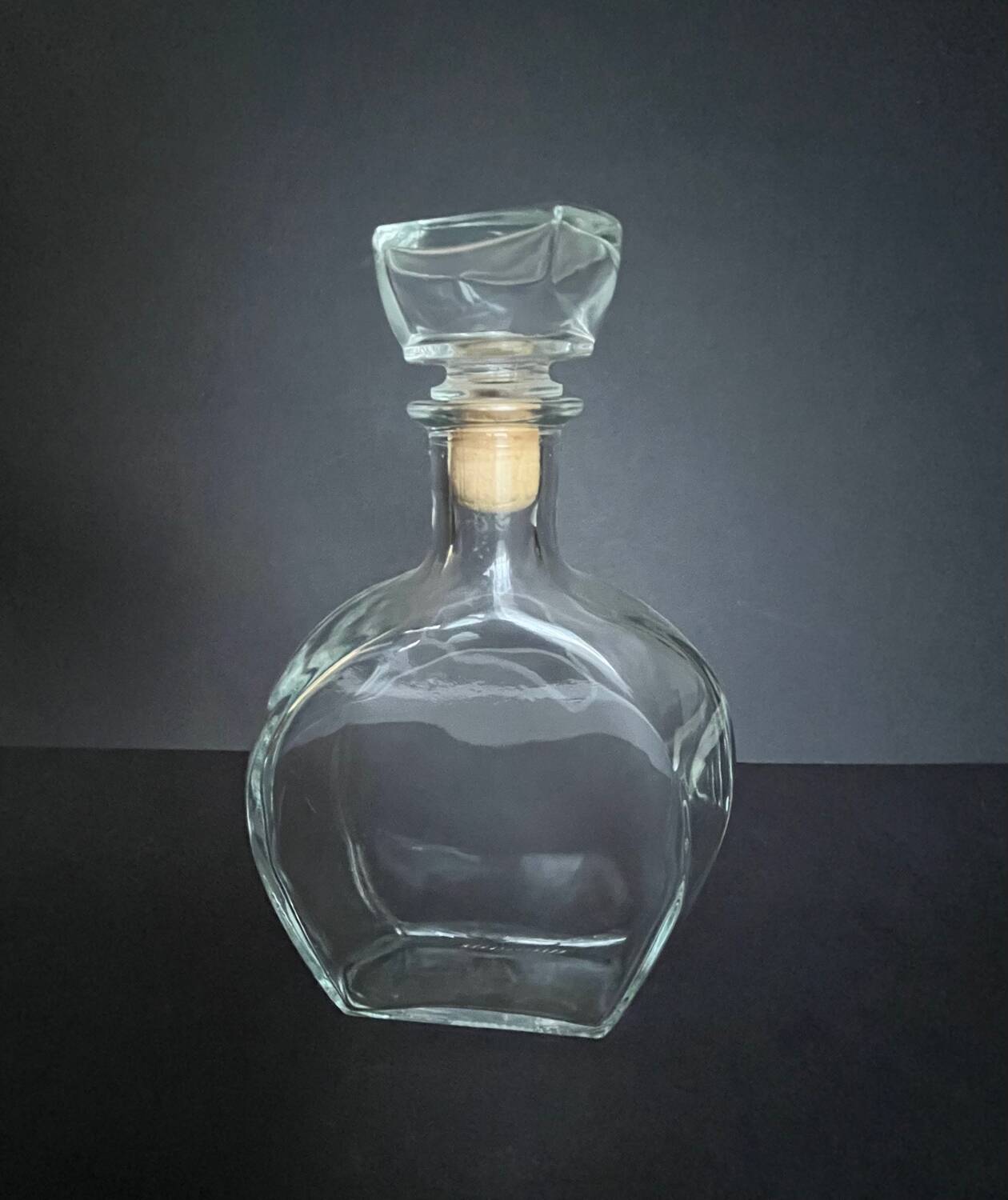 Vintage glass carafe