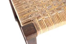 Wooden Stool - japandi style -vintage - mid century