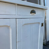 Parisian sideboard white wood