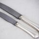 Ravinet d'Enfert, Ercuis Brantome set of 20 knives, 10 dinner knives + 10 dessert knives.