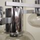 Chrome ceiling lamp by Toscana Luce, 1970s