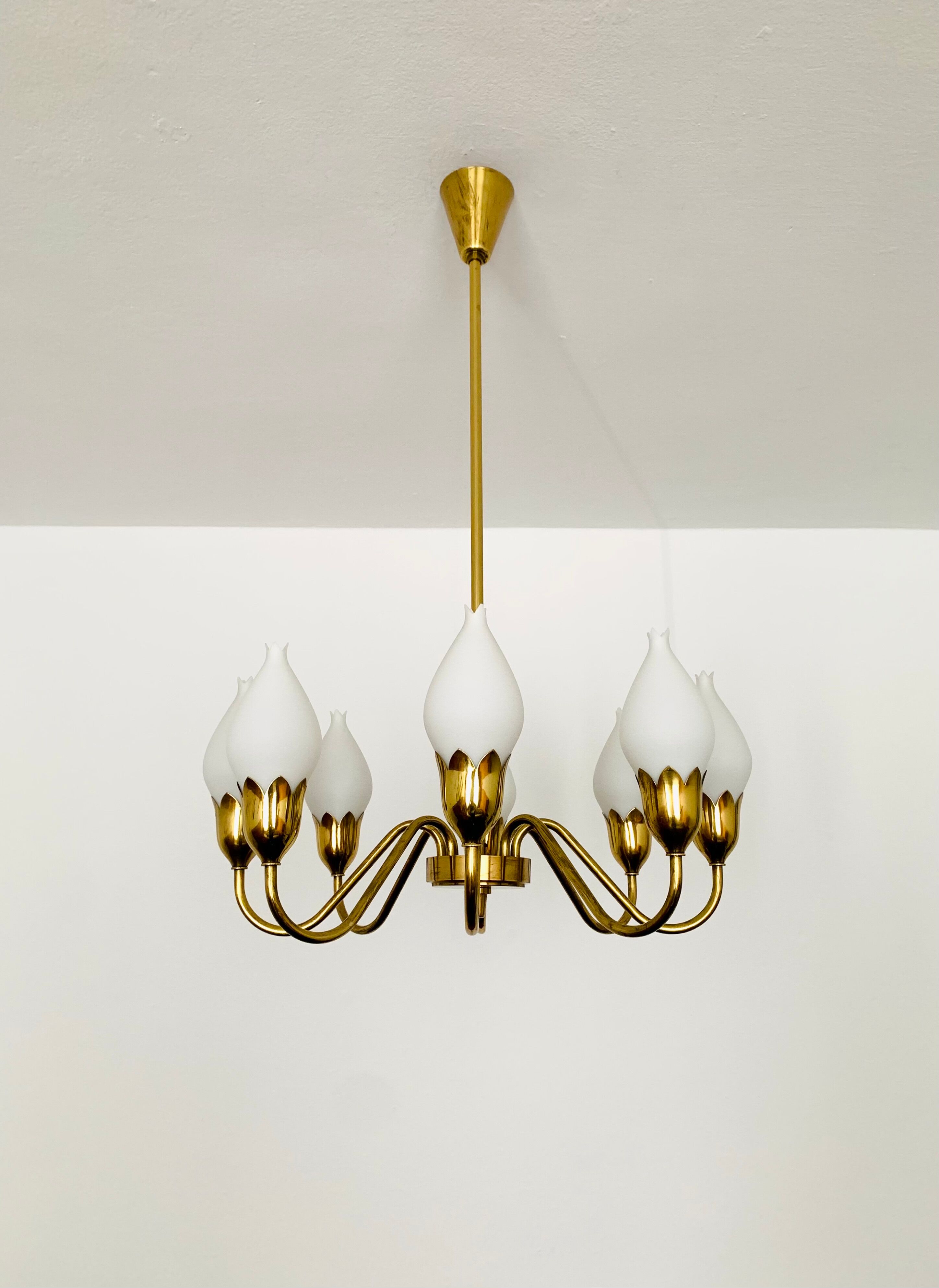 Brass Chandelier by Fog and Morup