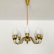 Brass Chandelier by Fog and Morup