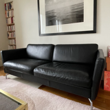 Osaka BoConcept leather sofa