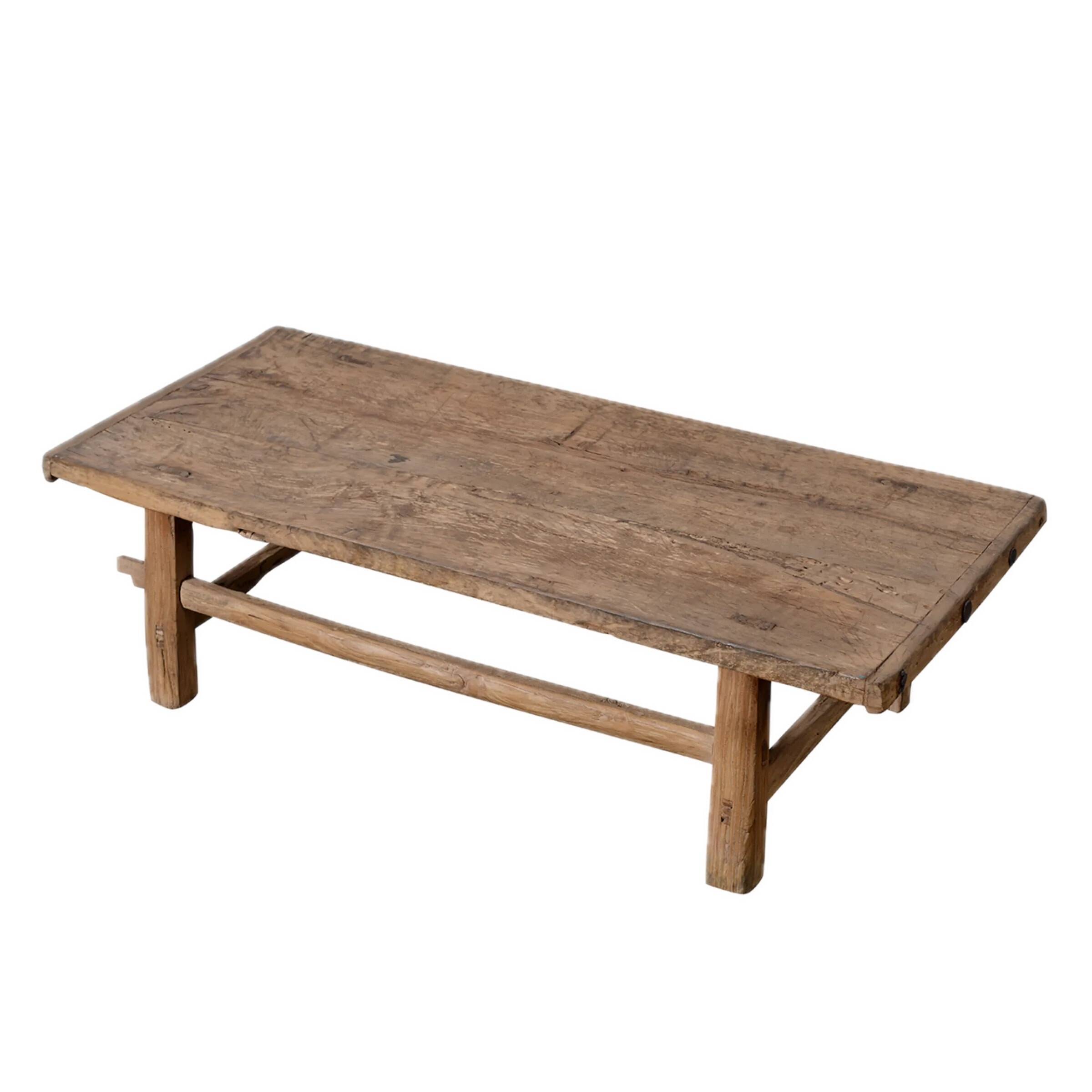 Taigu - Antique coffee table in solid elm