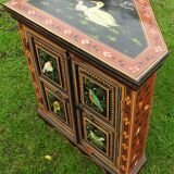 Chinese birds laqué corner furniture