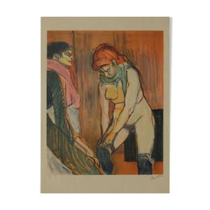 Lithographie sur papier