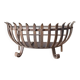 Wrought iron log holder in the shape of a semicircle - 20th century