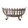 Wrought iron log holder in the shape of a semicircle - 20th century