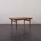 Mid-century Extendable Rosewood Dining Table, Model 10, Johannes Andersen for Hans Bech, Denmark, 19