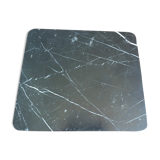 Black and white marble centerpiece top