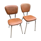 Skai chairs and vintage chrome