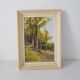 Paint oil on wood