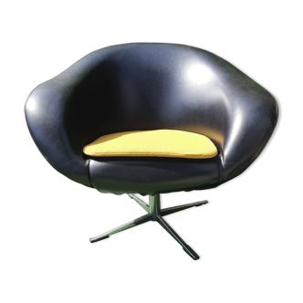 Vintage swivel armchair