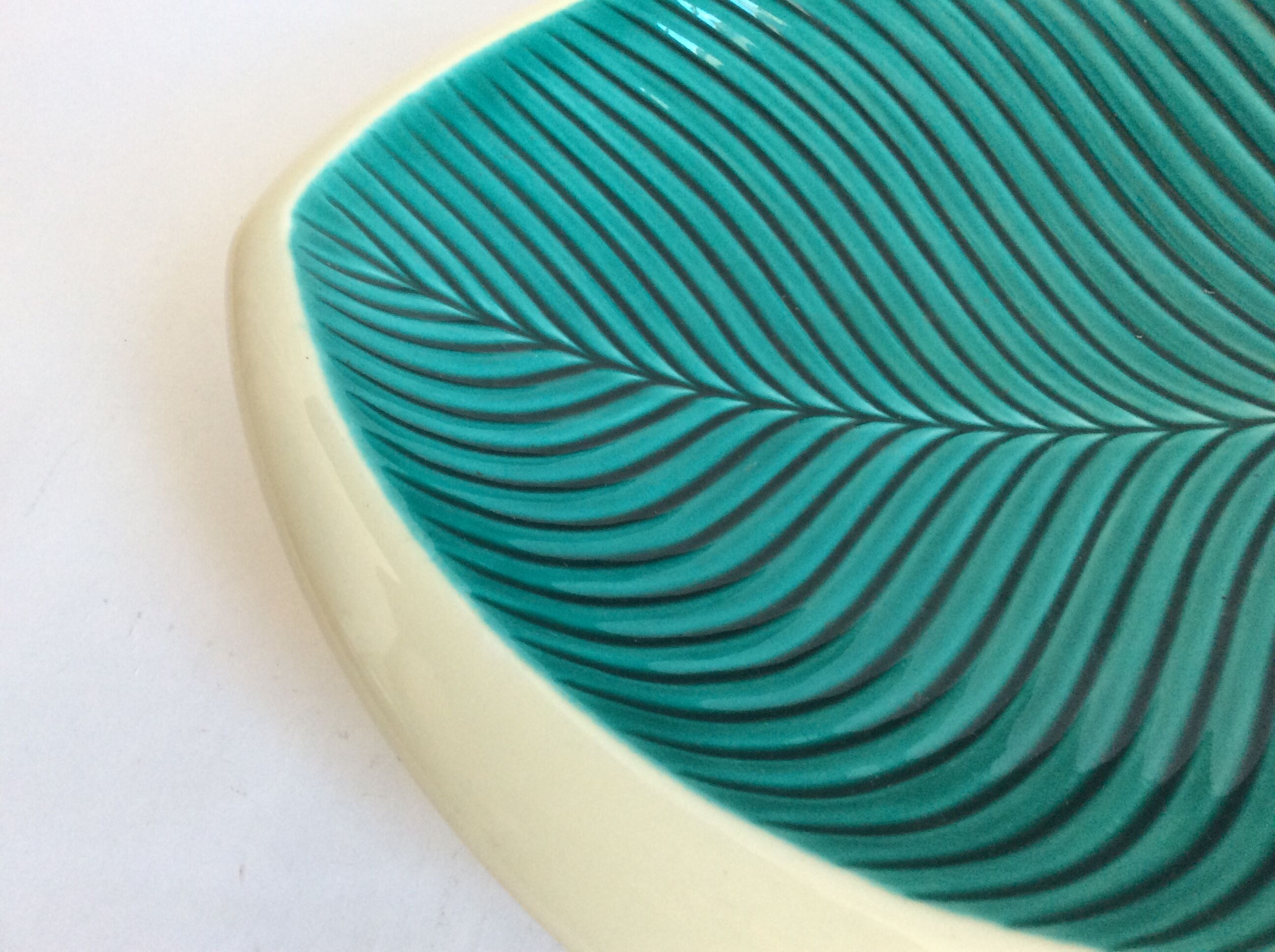 Ceramic cup "Verceram" 1960s