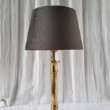 Lampe bougeoir laiton