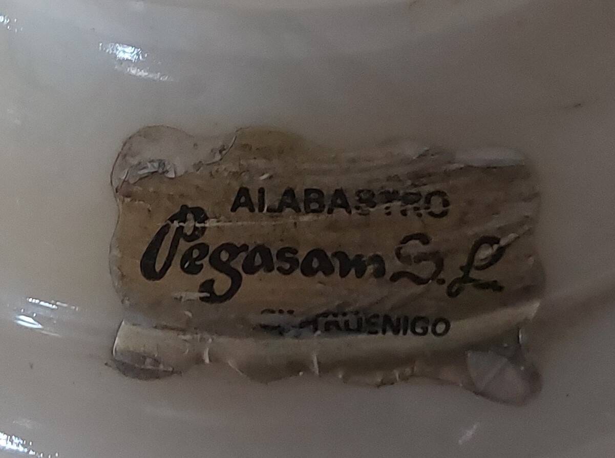 Pegasam alabaster lamp