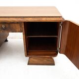 Impressive Art Deco desk, Poland, ca. 1930.