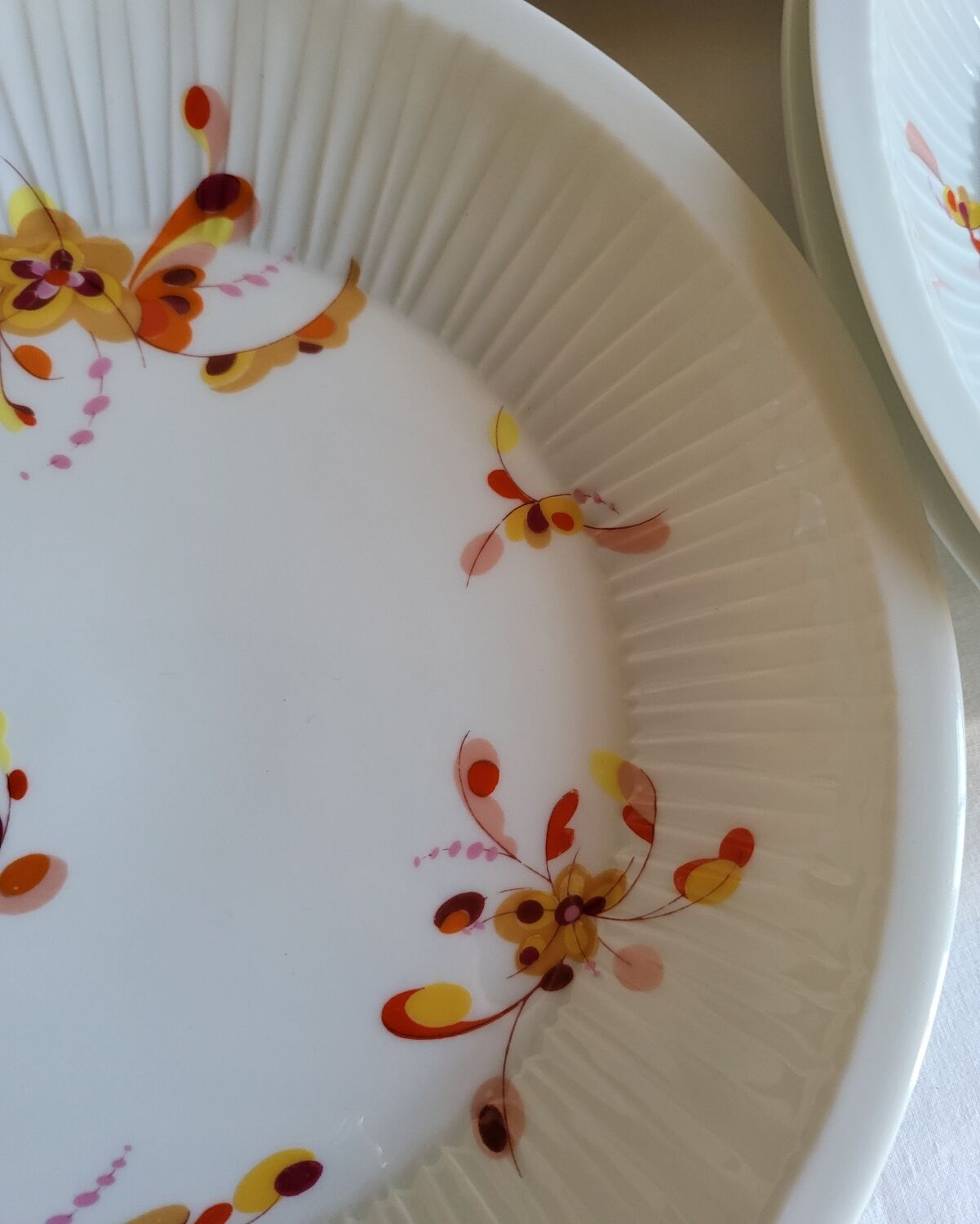 5 Assiettes à Creuses en Porcelaine Haviland France Limoges