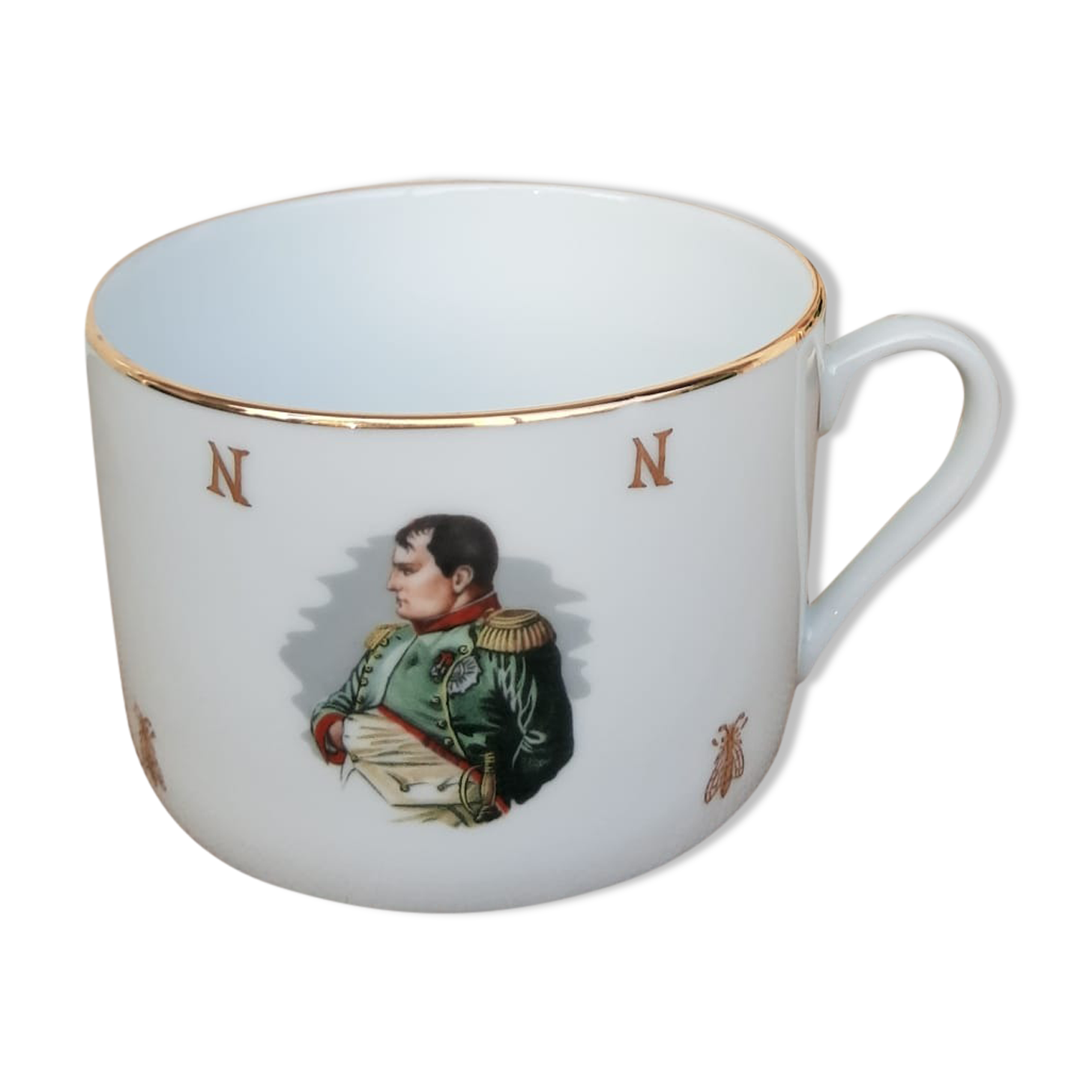 Napoleon and Josephine porcelain cup France