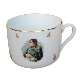 Tasse Napoleon et Josephine porcelaine France