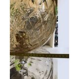 Contemporary Green Murano Glass Floor Lamp