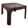 Smoked plexiglass side table, Prisunic