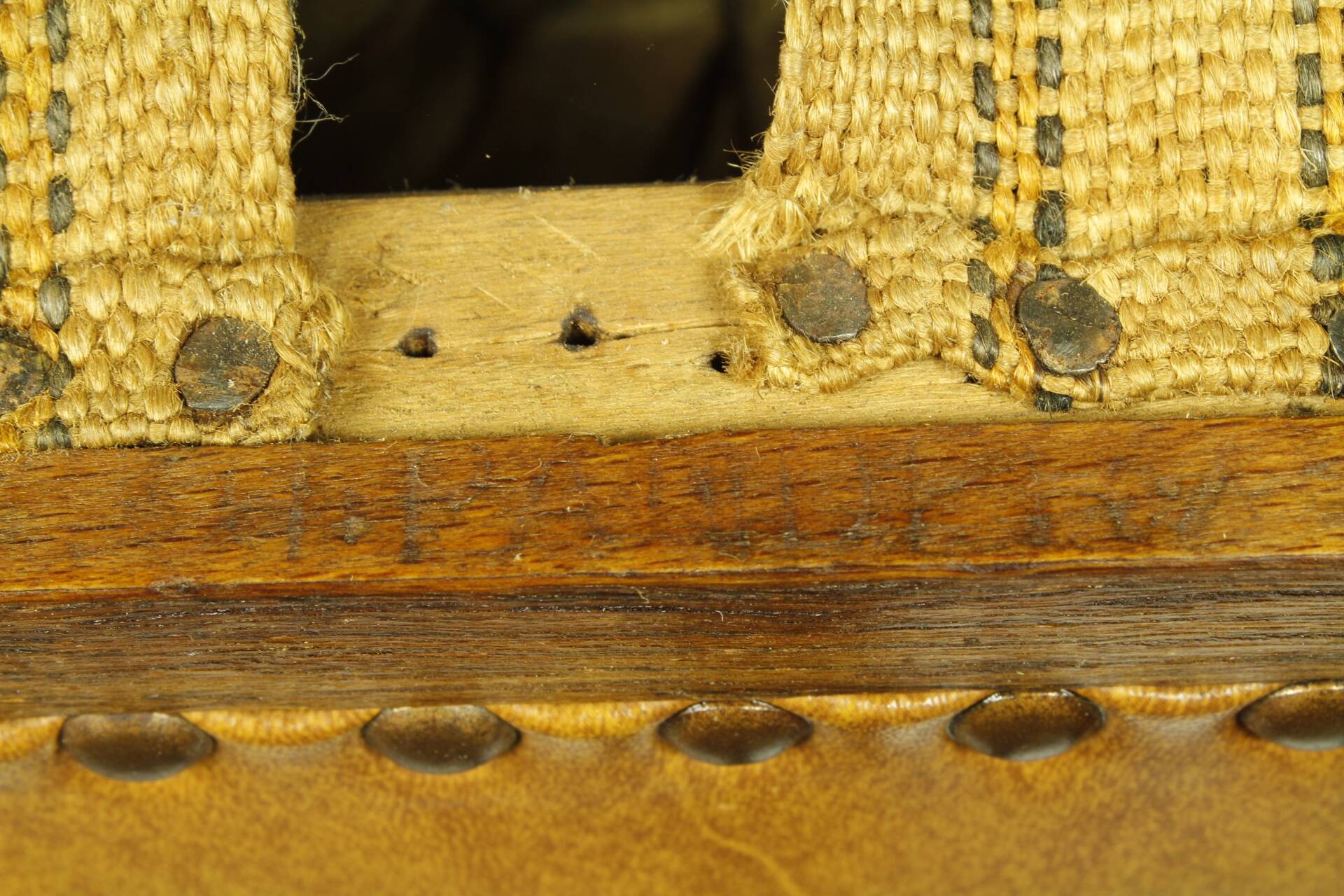 Armchairs by H. Wouda for H. Pander & Zn., 1920s, Set of 7