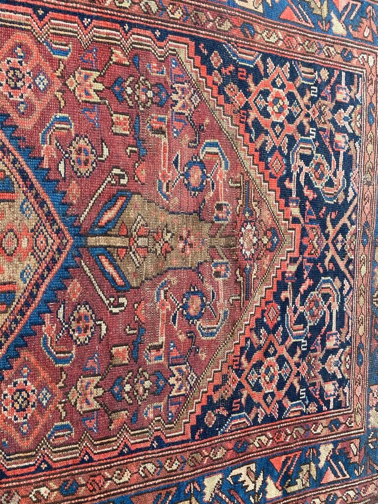 Old Persian carpet Malayer fine 120x190 cm