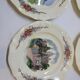 6 Petites Assiettes Plates Diamètre 21 Cm Sarreguemines Obernai Loux