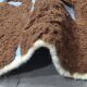 Moroccan Rug Brown Chocolate - 240 x 220 cm