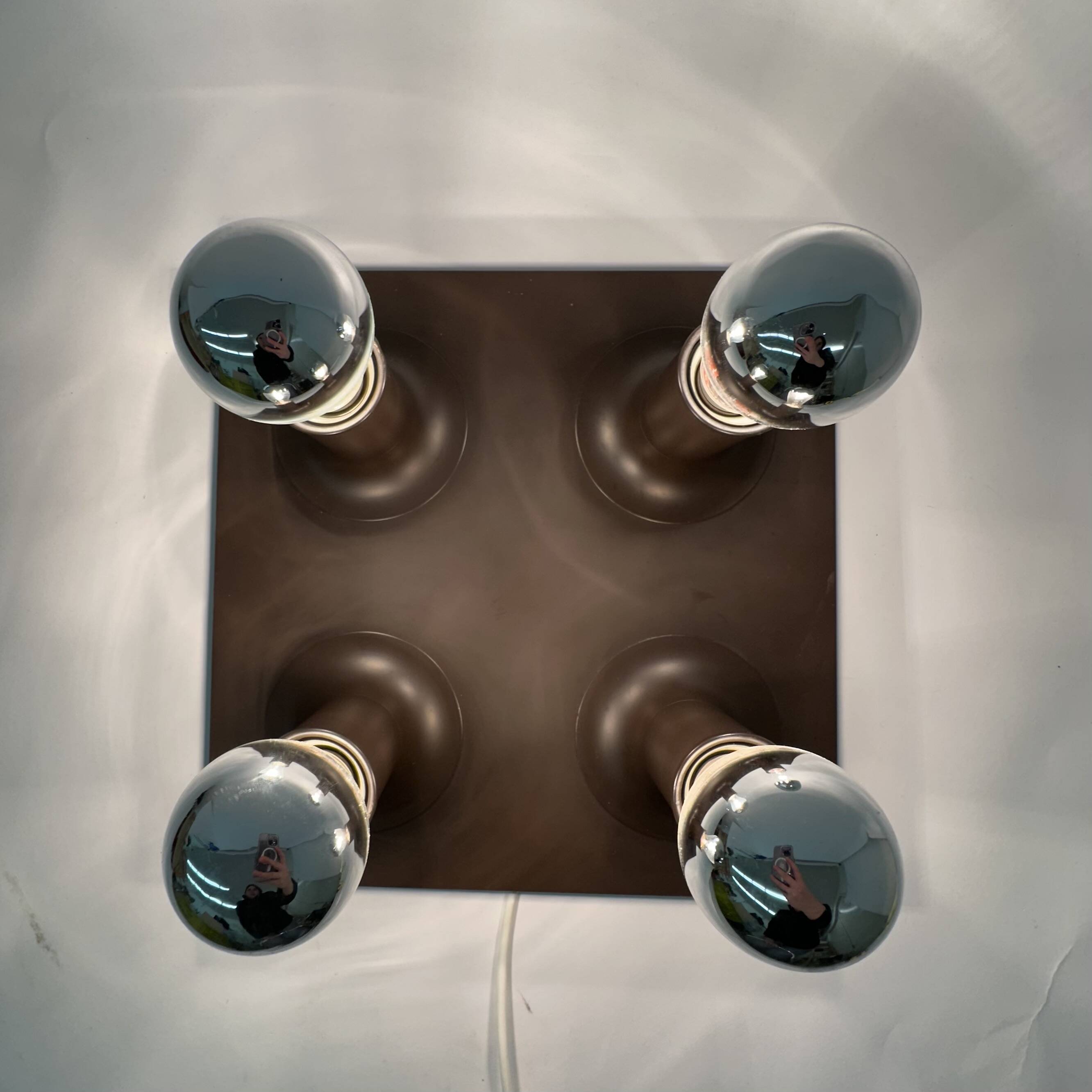 Mid-century space age wall lamp by Cosack Leuchten Germany , 1970’s