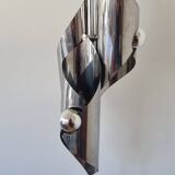 Lampadaire inox space age