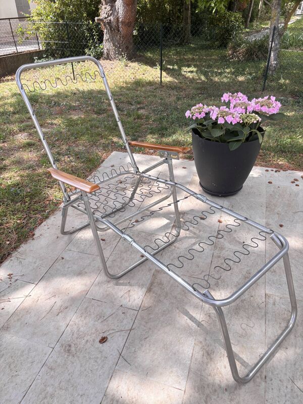 Chaise longue vintage / Fauteuil relax