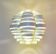 Italian "Tornado" Ceiling Light by Elio Martinelli