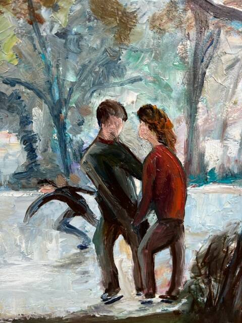 "The Skaters" – Pierre Faure (born in 1932)