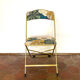Chaise pliante vintage upcyclee - Idris