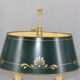 Hot water bottle lamp in solid bronze gilded empire style Lucien Gau