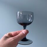 Series of 11 stemmed glasses, 1950