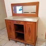 Buffet bas avec miroir